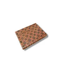 Tábua de Churrasco End Grain Xadrez – Marfim, Ipê-Roxo e Pau-Ferro - imagem 1