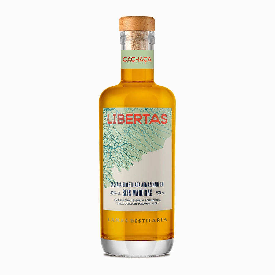 Cachaça Libertas Seis Madeiras – 750 ml