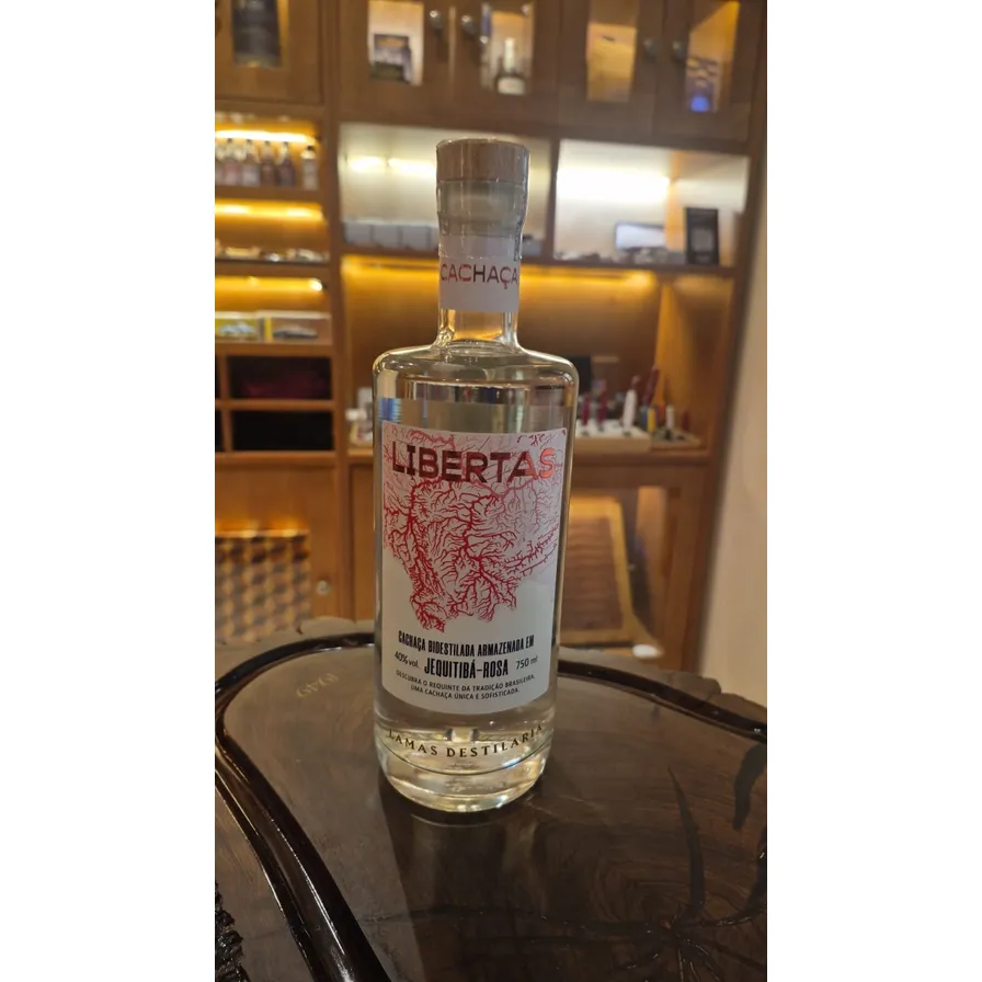 CACHAÇA LIBERTAS JEQUITIBÁ-ROSA 750ML