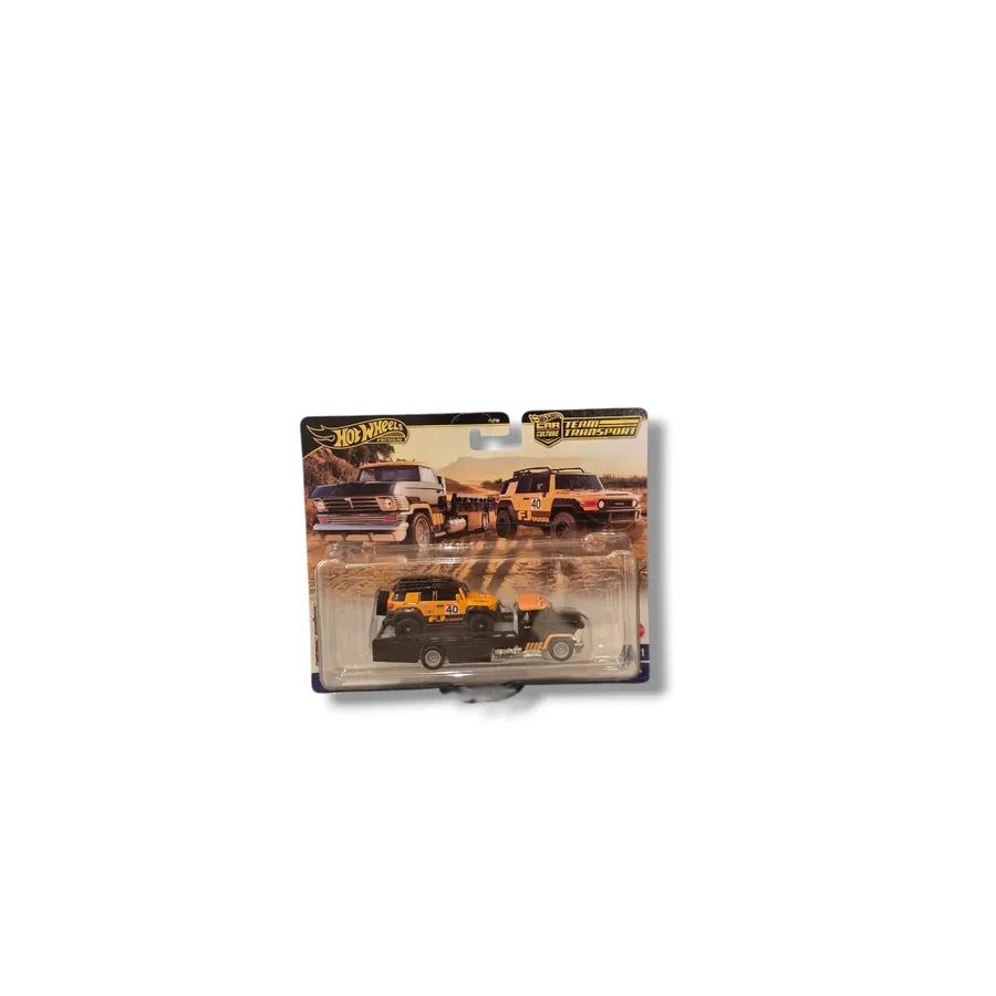 Hot Wheels Team Transport Toyota FJ Cruiser + Horizon Hauler (Premium)