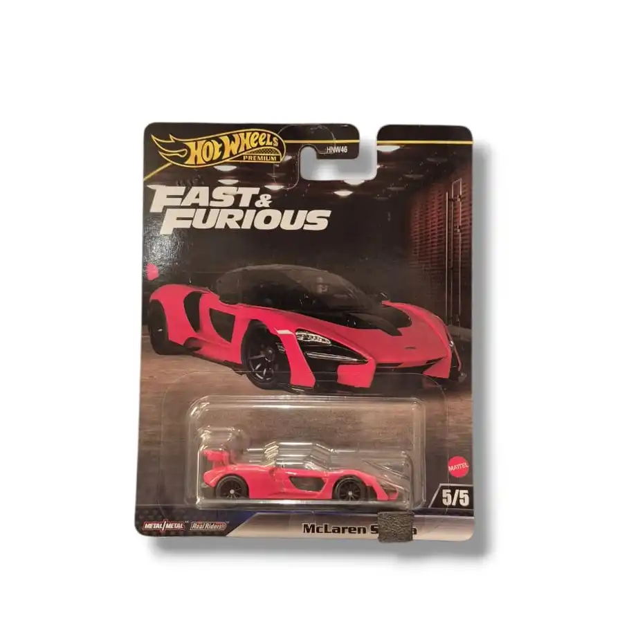 Hot Wheels Premium McLaren Senna – Velozes e Furiosos