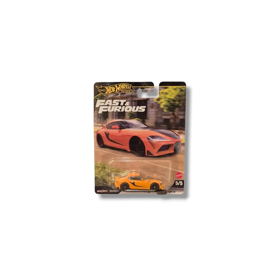 Hot Wheels Premium Toyota GR Supra 2021 – Velozes e Furiosos