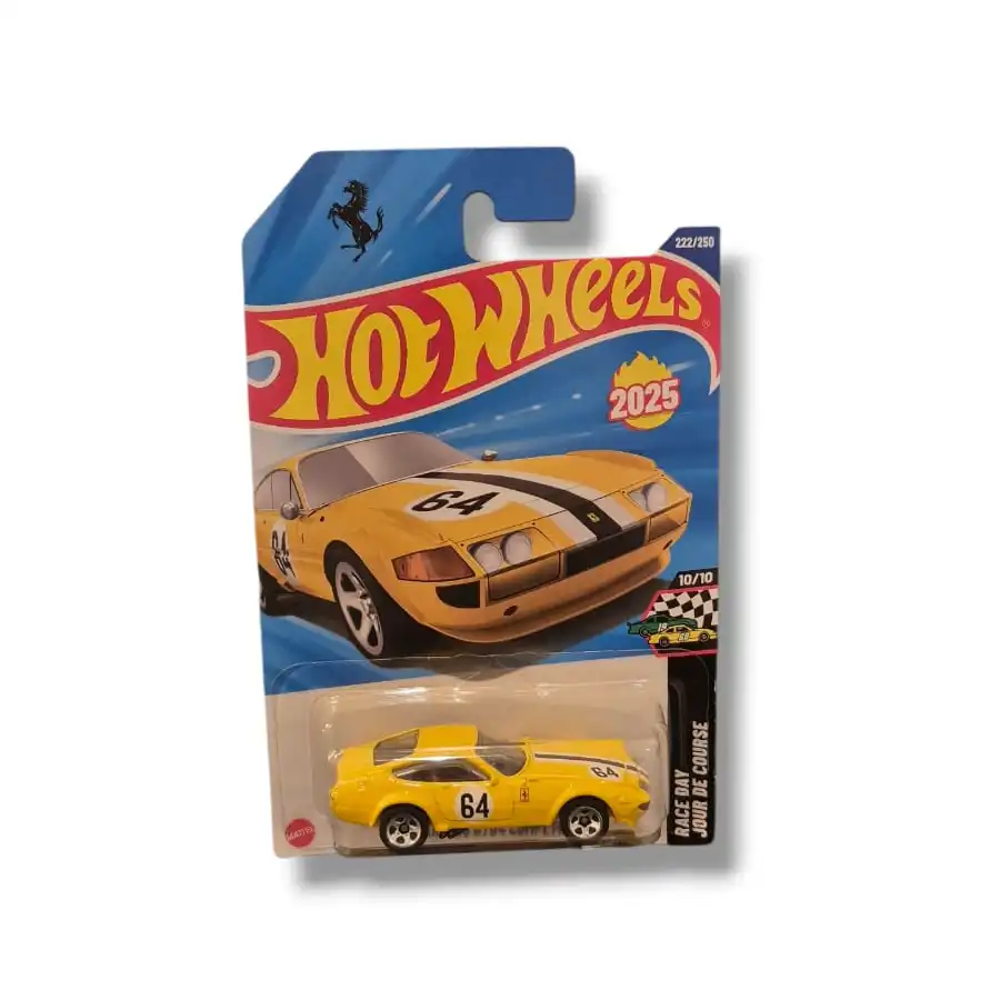 Hot Wheels Ferrari 365 GTB/4 Competizione – Amarelo