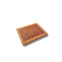 Tábua End Grain Marfim e Pau-Ferro “Moldura Clássica” 42,5×33,5×4,5 cm - imagem 1
