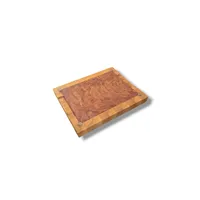 Tábua End Grain Marfim e Pau-Ferro “Moldura Clássica” 42,5×33,5×4,5 cm - imagem 2