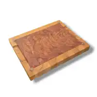 Tábua End Grain Marfim e Pau-Ferro “Moldura Clássica” 42,5×33,5×4,5 cm - imagem 2