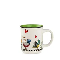Caneca Mug Cocoricó Verde 380ml — Egan - imagem 1