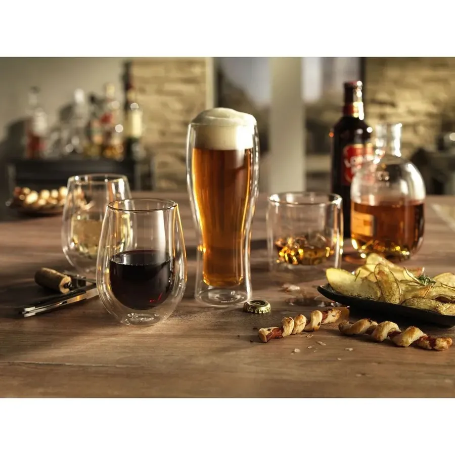 Jogo com 2 Copos de Vidro de Parede Dupla para Cerveja Sorrento 414 ml — Zwilling