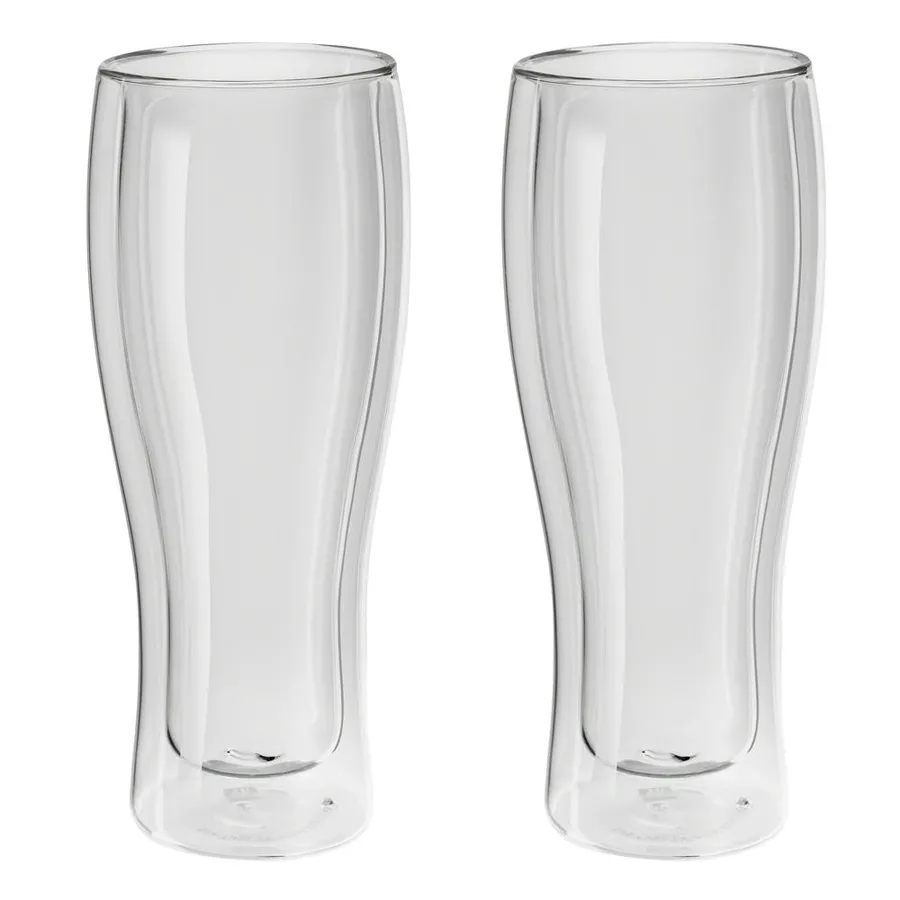 Jogo com 2 Copos de Vidro de Parede Dupla para Cerveja Sorrento 414 ml — Zwilling