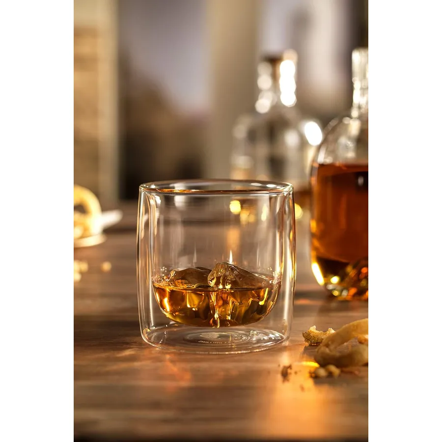 Conjunto com 2 Copos de Vidro de Parede Dupla para Whisky Sorrento 270 ml — Zwilling