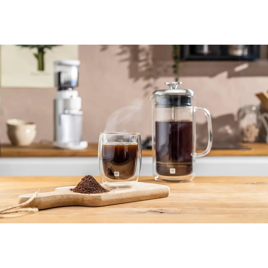 Cafeteira Prensa Francesa de Vidro de Parede Dupla 798 ml – Sorrento | ZWILLING