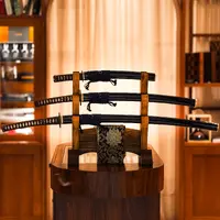 Conjunto Hagakure Daishō + Tantō — Kaji Edson Suemitsu (Aço 5170) - imagem 1