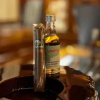 Cachaça Lamas 6 Madeiras + Charuto Dannemann Mata Fina Robusto - imagem 1