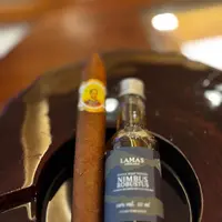 Whisky Lamas Nimbus Robustus + Charuto Bolívar Belicosos Finos - imagem 2