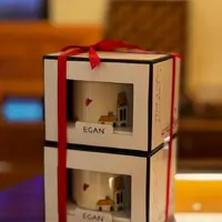 Jogo com 2 Xícaras Le Casette 370 ml — Egan Italy - imagem 2