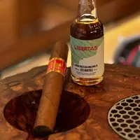 Cachaça Lamas 6 Madeiras + Charuto Perceverancia Robusto Tradicional - imagem 1