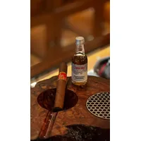 Kit Harmonização — Cachaça Lamas Carvalho Americano + Charuto Perceverancia Cañonazo Tradicional - imagem 1