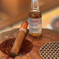 Kit Harmonização — Cachaça Lamas Carvalho Americano + Charuto Perceverancia Cañonazo Tradicional - imagem 2