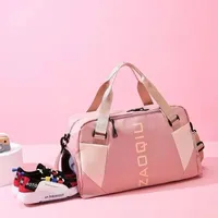 Bolsa p/ treino e viagens rosa - imagem 1