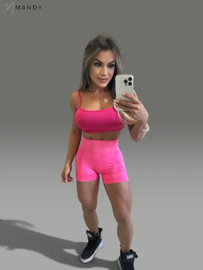 Short sem costura c/ empina