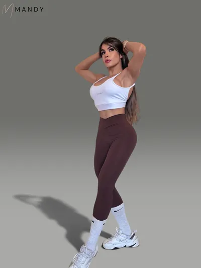 Top Cropped costa nua