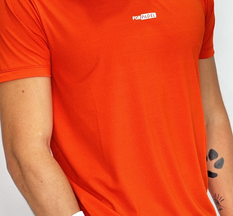 Camiseta Poli - Laranja