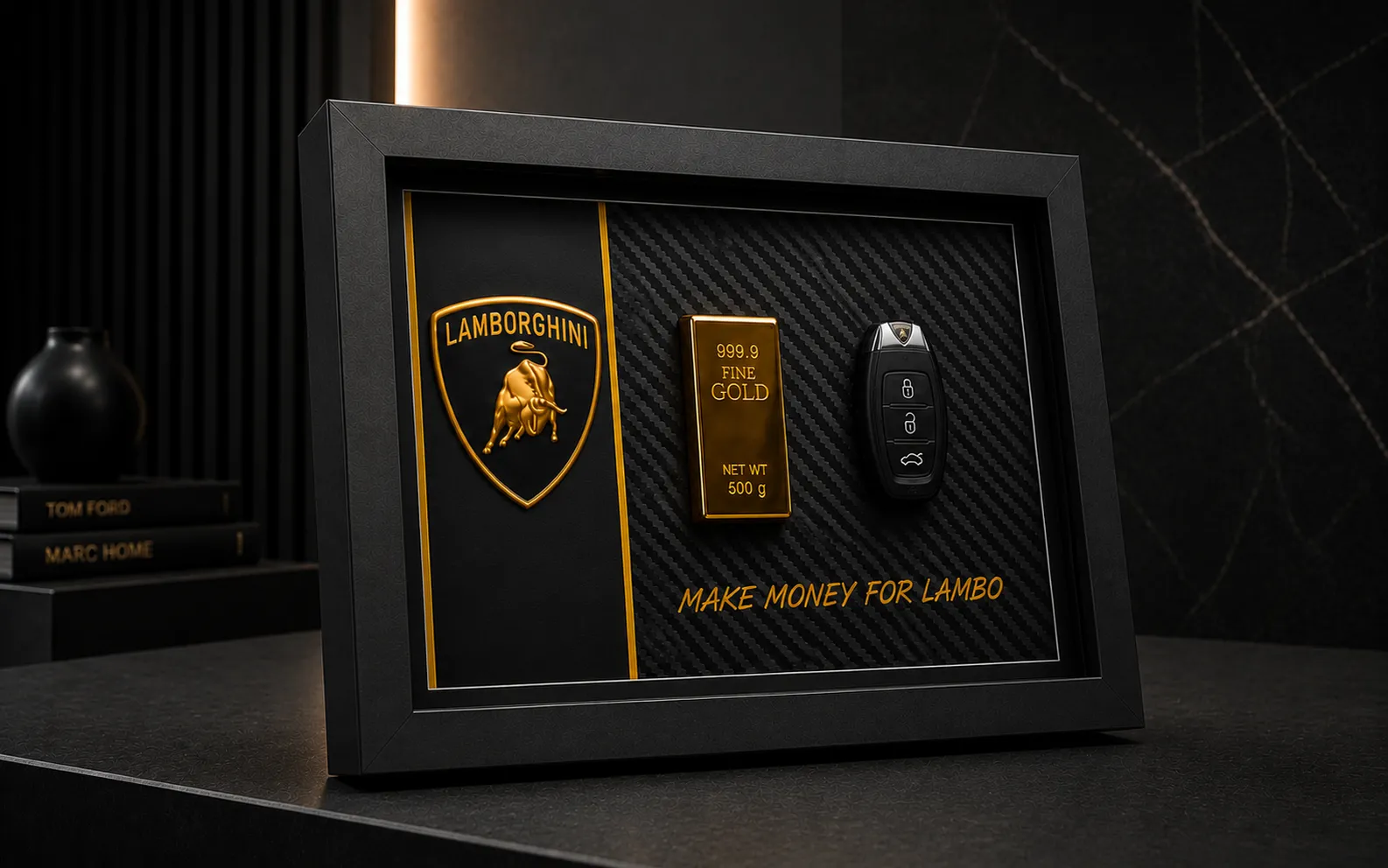 Peças decorativas de carros exclusivos