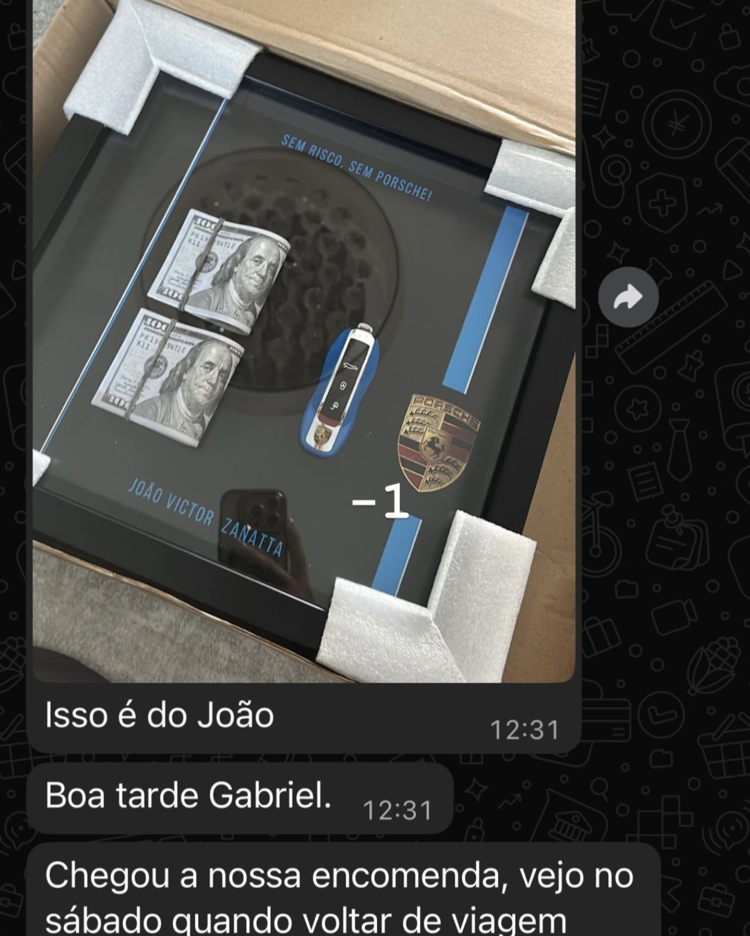 Depoimento em foto