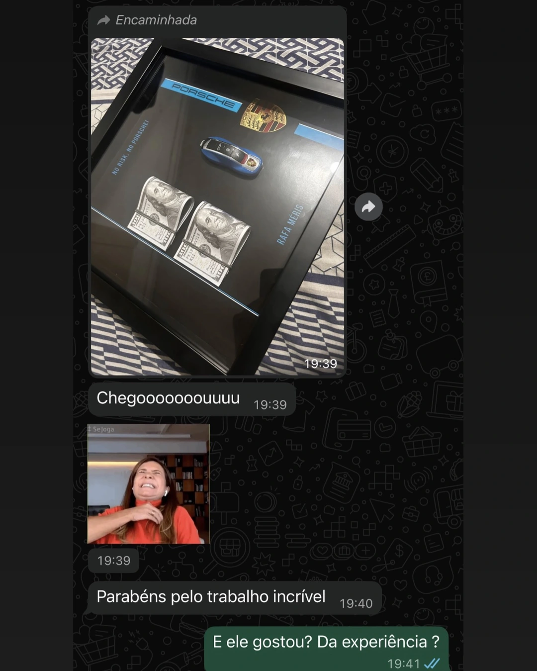 Depoimento em foto