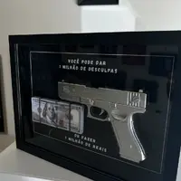 Quadro Milhão Cromado - imagem 3