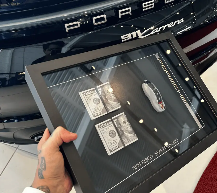 Quadro Porsche Limited 40x30
