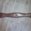 Barrigueira em Couro Marrom com mosquetão 1,25cm