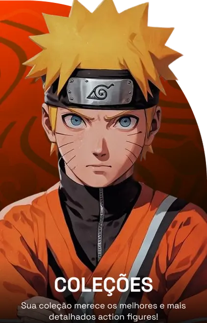 Banner da lista de produtos Action Figure Naruto