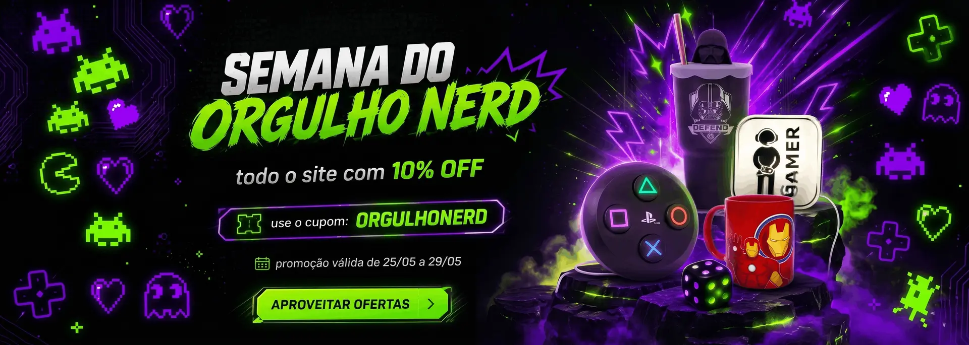 Banner Orgulho Nerd