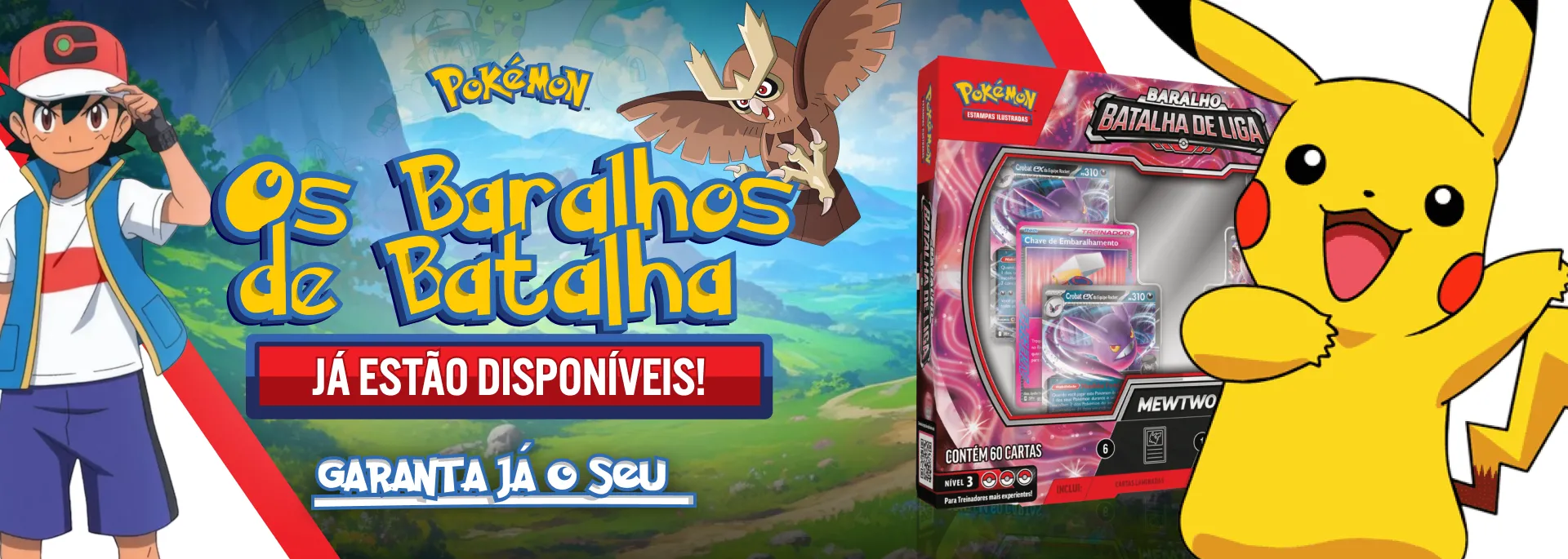 Banner Baralho Pokémon