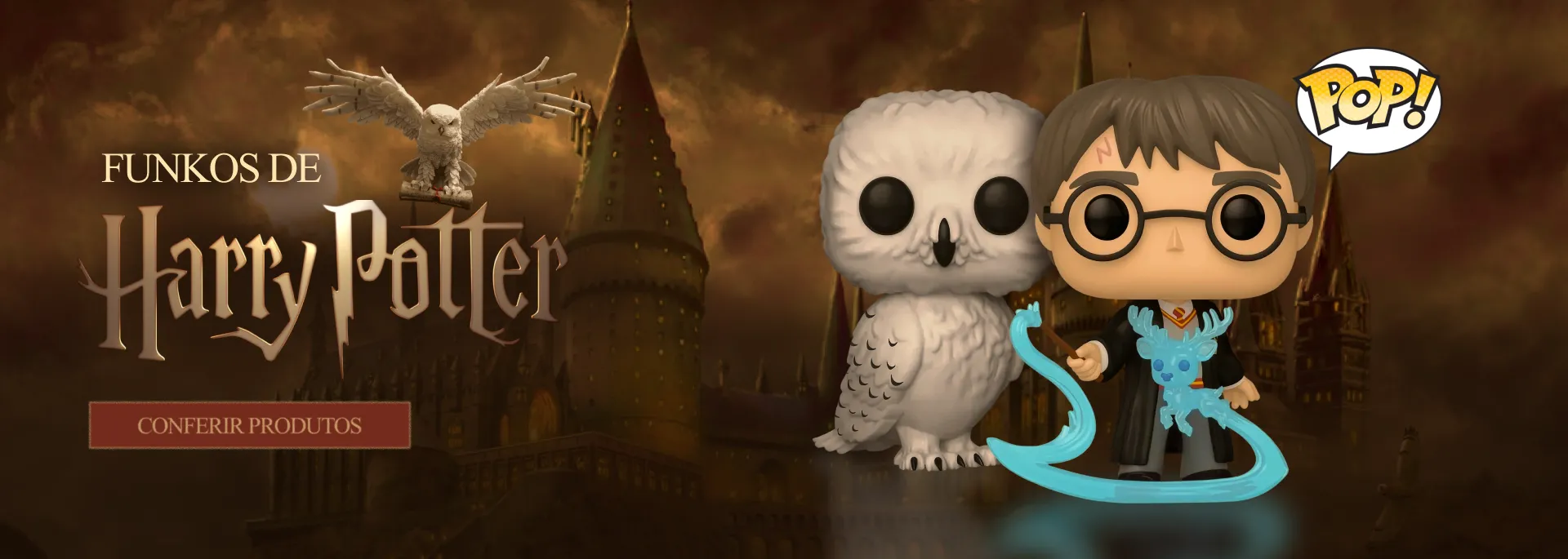 Banner FUNKO POP - HARRY POTTER