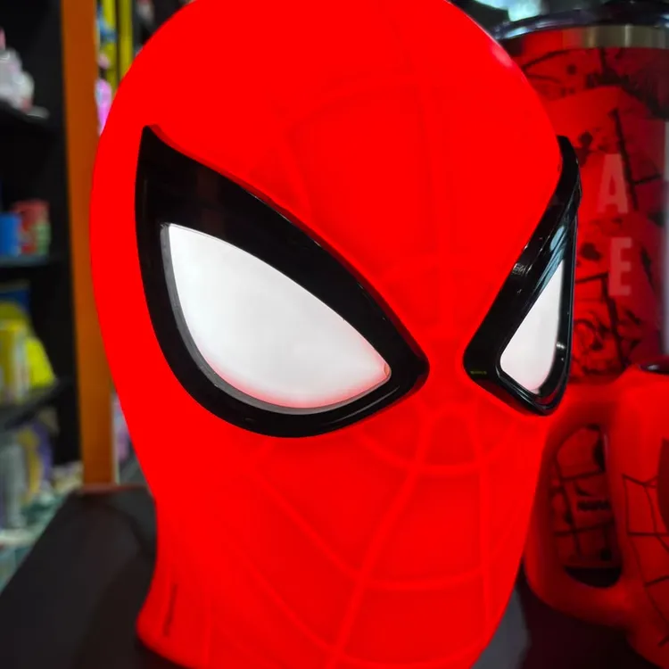 LUMINÁRIA HOMEM ARANHA - VERMELHA 