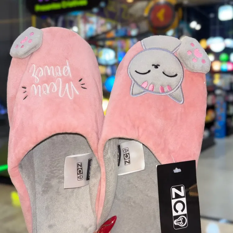 PANTUFA CHINELO GATINHO 
