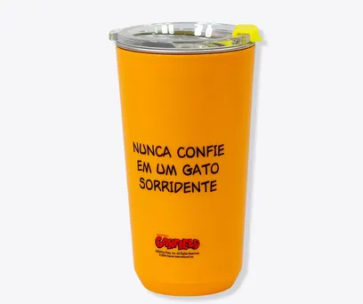 COPO COM TAMPA - GARFIELD