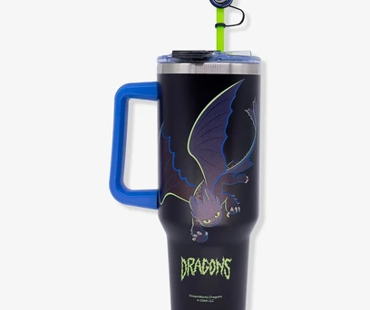 Copo Térmico Tumbler Fúria da Noite – Como Treinar seu Dragão
