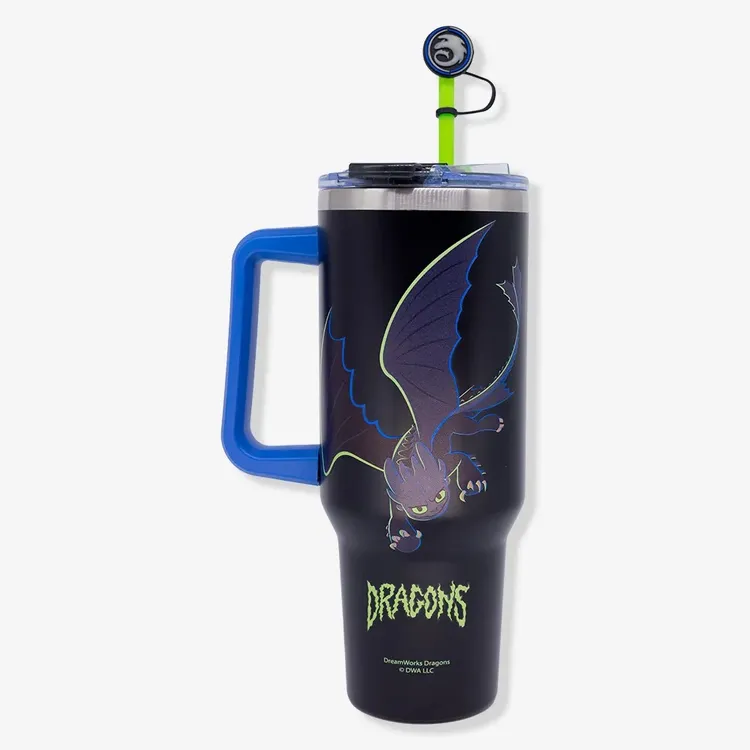 Copo Térmico Tumbler Fúria da Noite – Como Treinar seu Dragão