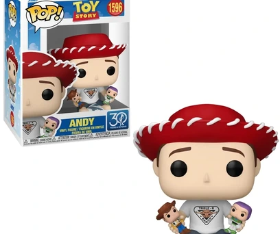 Funko Pop Disney Toy Story 30 anos - Andy 1596