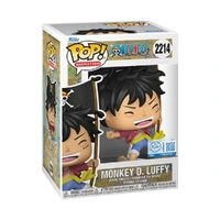 Funko Pop! One Piece - Luffy com Bandeira  - imagem 2