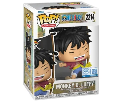 Funko Pop One Piece - Luffy com Bandeira 2214