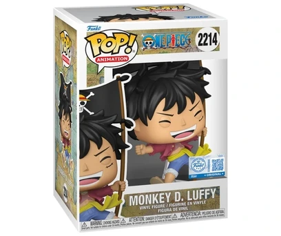 Funko Pop! One Piece - Luffy com Bandeira 2214