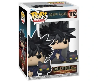 Funko Pop Jujutsu Kaisen - Megumi Fushiguro com Cão Divino 1112