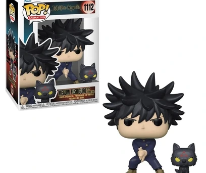 Funko Pop Jujutsu Kaisen - Megumi Fushiguro com Cão Divino 1112