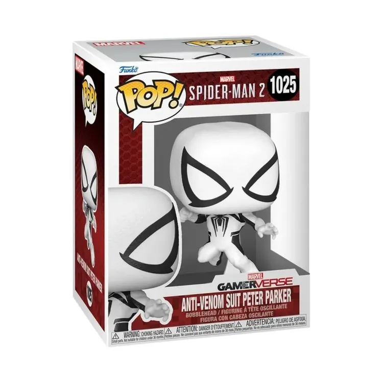 Funko Pop Marvel Spider-Man 2 - Peter Parker Traje Anti-Venom 