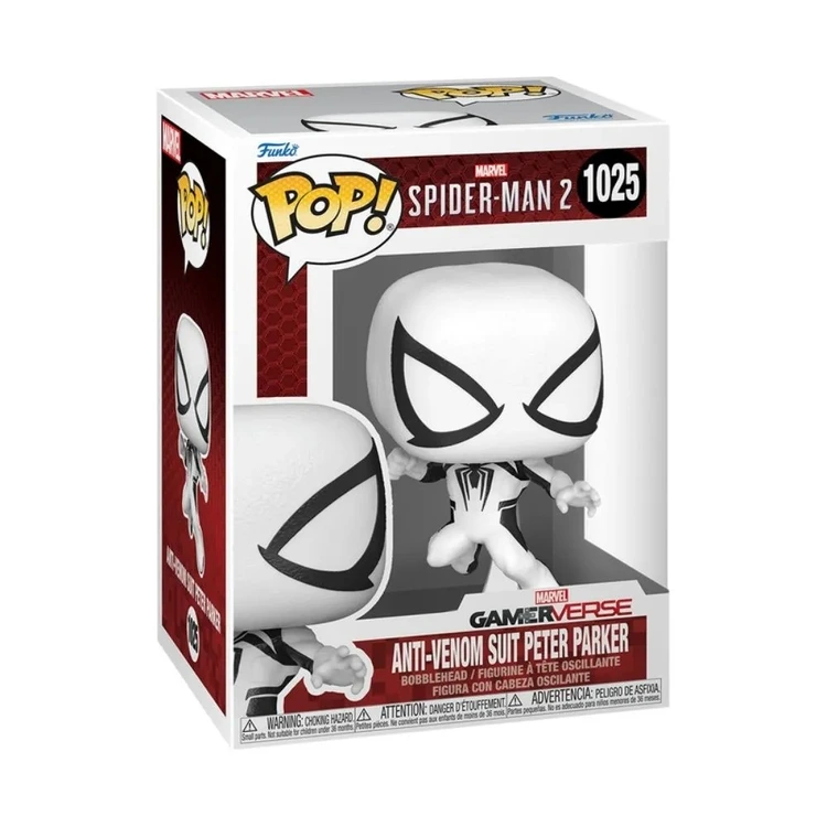 Funko Pop Marvel Spider-Man 2 - Peter Parker Traje Anti-Venom 
