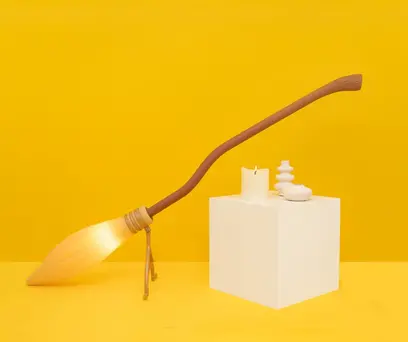 Luminária Nimbus 2000 Harry Potter 
